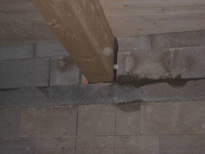 Auflager Deckenbalken